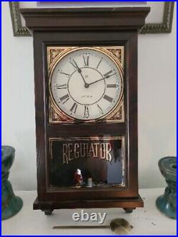 Seth Thomas RailRoad Regulator Clock Works Great