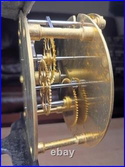 Seth Thomas Regulator #1 Extra Round Terry Movement Antique Clock Second Bit