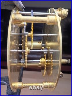 Seth Thomas Regulator #1 Extra Round Terry Movement Antique Clock Second Bit