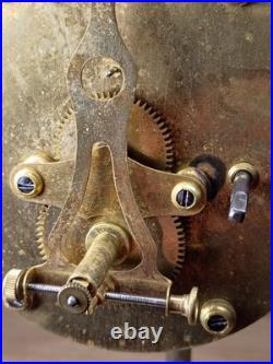 Seth Thomas Regulator #1 Extra Round Terry Movement Antique Clock Second Bit