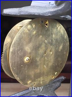 Seth Thomas Regulator #1 Extra Round Terry Movement Antique Clock Second Bit