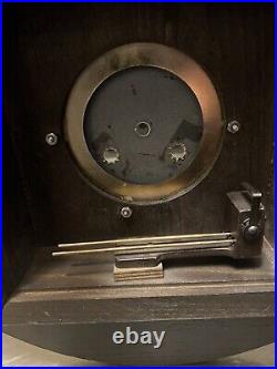 Seth Thomas Regulator Antique Round Key Wind Wall Clock Case For Parts/Repair