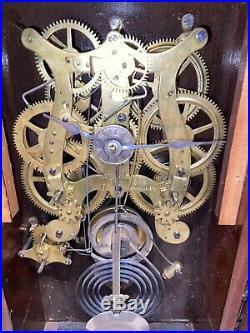 Seth Thomas Santa Fe 1885 City Series Mantle Clock Antique Ornate Case