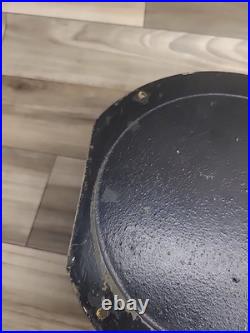 Seth Thomas Ship Clock Working Rare Black Screw On Face With Key 7.5 ×7.5