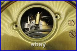 Seth Thomas Ship Wheel Clock Helsman-w Model 537-001 Cat. 1008 Brass Nautical Seth Thomas Ship Wheel Clock Helsman-w Model 537-001 Cat. 1008 Brass Nautical