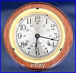 Seth Thomas Ships Clock 1004 Corsair Restored Vintage Seth Thomas Ships Clock 1004 Corsair Restored Vintage