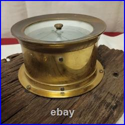 Seth Thomas Ships Clock And Borometer Set Double Mount One Of A Kind Rare
