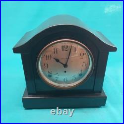 Seth Thomas Simple Form Table Shelf Desk Mantel Clock / untested