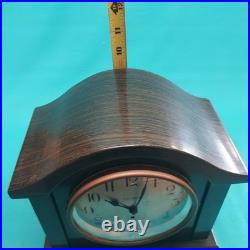 Seth Thomas Simple Form Table Shelf Desk Mantel Clock / untested