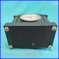 Seth Thomas Simple Form Table Shelf Desk Mantel Clock / untested
