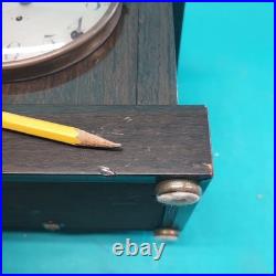 Seth Thomas Simple Form Table Shelf Desk Mantel Clock / untested