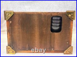 Seth Thomas Sonora 4 Bell Westminster Chime Clock No 00-1914 Adamantine Mahogany