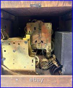 Seth Thomas Sonora 4 Bell Westminster Chime Clock No 00-1914 Adamantine Mahogany