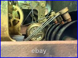 Seth Thomas Sonora 4 Bell Westminster Chime Clock No 00-1914 Adamantine Mahogany