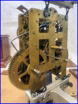 Seth Thomas Sonora 4 Bell Westminster Chime Clock No 00-1914 Adamantine Mahogany