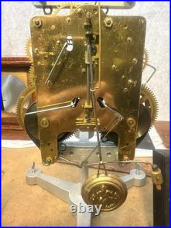 Seth Thomas Sonora 4 Bell Westminster Chime Clock No 00-1914 Adamantine Mahogany