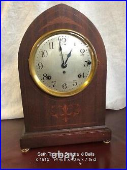 Seth Thomas Sonora 8 Bell Clock