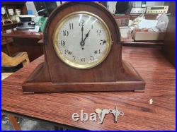 Seth Thomas Sonora Chime #57 4 Bell Antique Clock