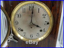 Seth Thomas Sonora Chime Adamantine Mantel Clock Antique