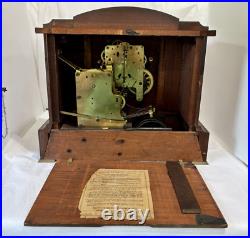 Seth Thomas Sonora Chime Clock #1 CA 1915 #89 Movement Westminster Chime