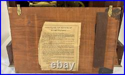 Seth Thomas Sonora Chime Clock #1 CA 1915 #89 Movement Westminster Chime