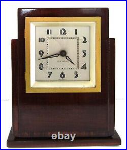 Seth Thomas Stunning 1940's Art Deco Electric Wooden Clock