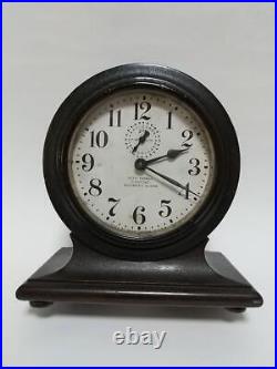 Seth Thomas Table Clock Spring Type Bell Included Overhauled Movable Antique