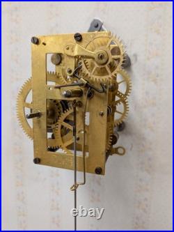 Seth Thomas Time Only Movement for Office #4 and #5 Clocks, Refurbished