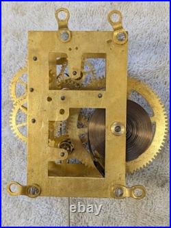 Seth Thomas Time Only Movement for Office #4 and #5 Clocks, Refurbished