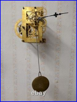 Seth Thomas Time Only Movement for Office #4 and #5 Clocks, Refurbished