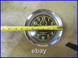 Seth Thomas U. S. Navy Mark I Deck Clock Heavy Case WWII 1941 Seth Thomas U. S. Navy Mark I Deck Clock Heavy Case WWII 1941