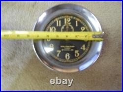 Seth Thomas U. S. Navy Mark I Deck Clock Heavy Case WWII 1941 Seth Thomas U. S. Navy Mark I Deck Clock Heavy Case WWII 1941