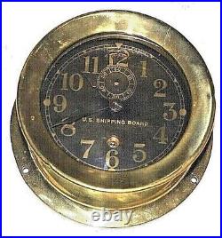 Seth Thomas U. S. Shipping Board Clock Circa 1930's