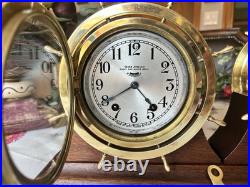 Seth Thomas Vintage Ship's Bell Clock Barometer Set SHIPMATES