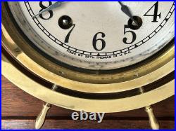 Seth Thomas Vintage Ship's Bell Clock Barometer Set SHIPMATES