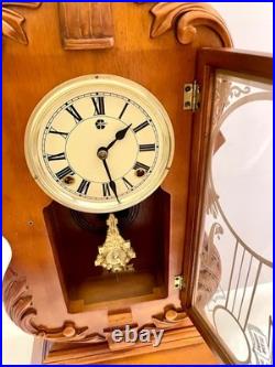 Seth Thomas Violin Clock 1970s Licensed Ltd Reproduction 1885 Issue READ DETAILS