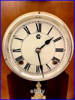 Seth Thomas Violin Clock 1970s Licensed Ltd Reproduction 1885 Issue READ DETAILS