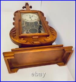 Seth Thomas Violin Clock 1970s Licensed Ltd Reproduction 1885 Issue READ DETAILS