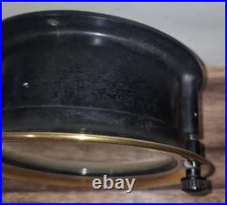Seth Thomas WWII 8 Day Ship's Clock Working U. S. 1940 BAKELITE & BRASS