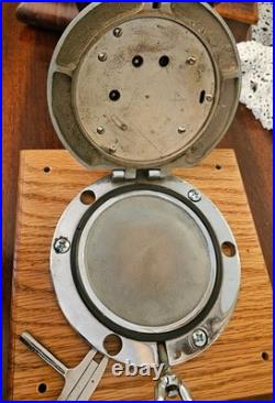 Seth Thomas WWII US Navy Mark I Boat Clock 1941, Runs Great