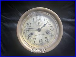 Seth Thomas WW II Navy Maritime Clock AS IS
