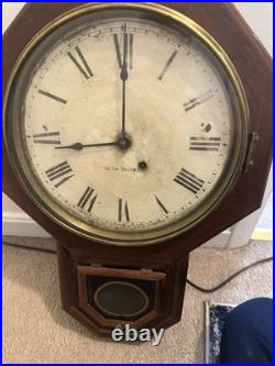 Seth Thomas Wall Clock Untested No Key