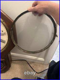 Seth Thomas Wall Clock Untested No Key