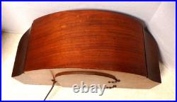 Seth Thomas Westminster Art Deco Mantel Chime Clock 1930s Clean No Key Electric