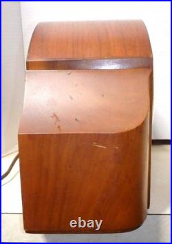 Seth Thomas Westminster Art Deco Mantel Chime Clock 1930s Clean No Key Electric