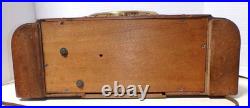 Seth Thomas Westminster Art Deco Mantel Chime Clock 1930s Clean No Key Electric