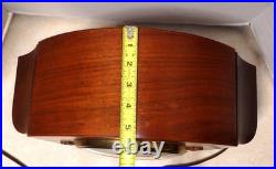 Seth Thomas Westminster Art Deco Mantel Chime Clock 1930s Clean No Key Electric