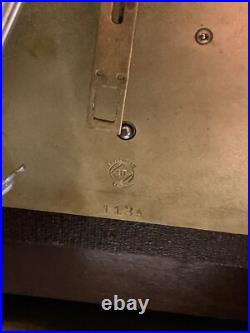 Seth Thomas Westminster Chime Mantle Clock 113A Movement