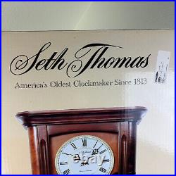 Seth Thomas Westminster-Whittington Chime Pendulum Wall Clock NEW