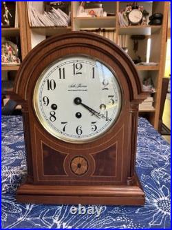 Seth Thomas Westminter chime clock very good sharp working with key